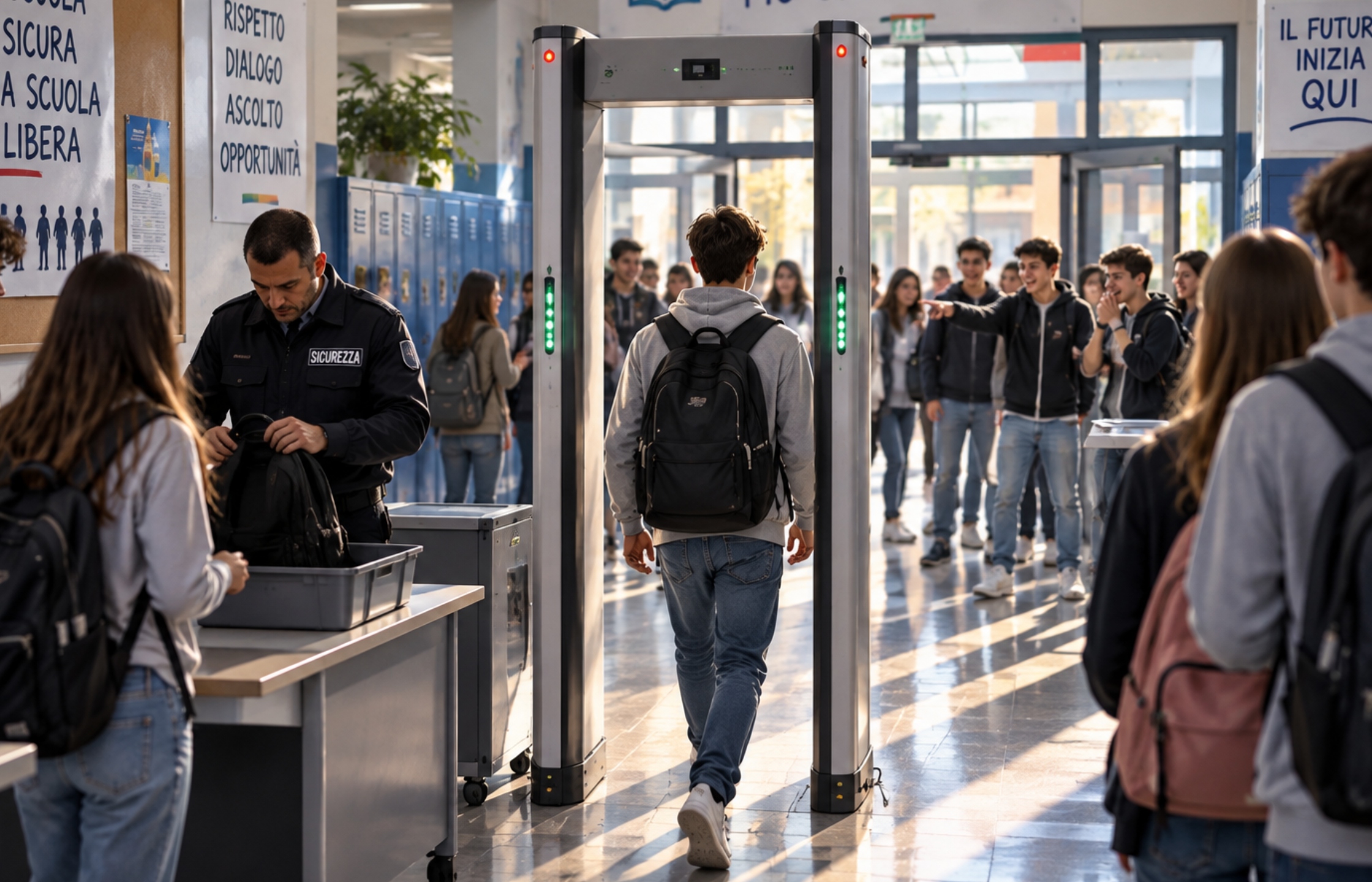 ATTENZIONE A NON SFIDARE I RAGAZZI CON IL METAL DETECTOR